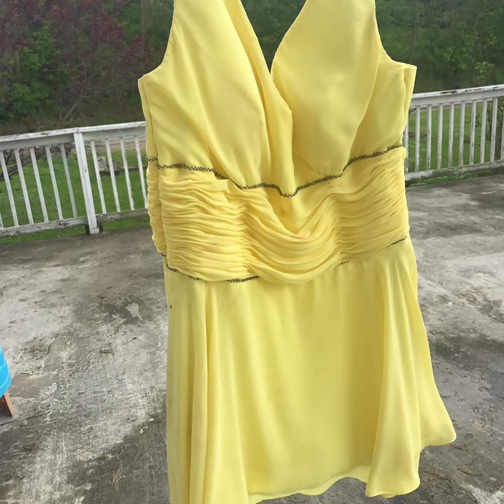 Yellow Bridesmaid Dress